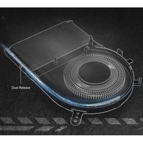 Купити Ноутбук Asus TUF Gaming A17 FA706NF-HX074 (90NR0JH5-M00460) Graphite Black - ціна в Києві, Львові, Вінниці, Хмельницькому, Франківську, Україні | інтернет-магазин TELEMART.UA фото