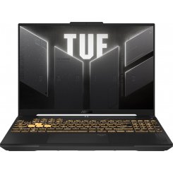 Ноутбук Asus TUF Gaming F16 FX607VJ-RL066 (90NR0MZ6-M003R0) Mecha Gray / 16″ (1920x1200, IPS) / Intel Core 5 210H (3.6-4.8 ГГц), 8 ядер / NVIDIA GeForce RTX 3050 / 16 ГБ (DDR4) / 1024 ГБ (SSD) / Без ОС
