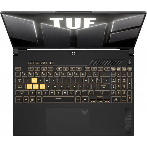 Купить Ноутбук Asus TUF Gaming F16 FX607VJ-RL066 (90NR0MZ6-M003R0) Mecha Gray - цена в Харькове, Киеве, Днепре, Одессе
в интернет-магазине Telemart фото
