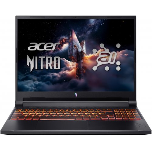 Купити Ноутбук Acer Nitro V 16 AI ANV16-42 (NH.U1FEU.003) Shale Black - ціна в Києві, Львові, Вінниці, Хмельницькому, Франківську, Україні | інтернет-магазин TELEMART.UA фото