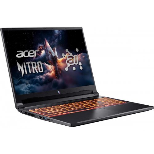 Купити Ноутбук Acer Nitro V 16 AI ANV16-42 (NH.U1FEU.003) Shale Black - ціна в Києві, Львові, Вінниці, Хмельницькому, Франківську, Україні | інтернет-магазин TELEMART.UA фото