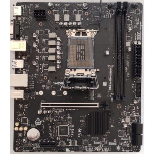 Купить Уценка материнская плата MSI PRO H610M-E DDR4 (s1700, Intel H610) (Следы использования, 793214) с проверкой совместимости: обзор, характеристики, цена в Киеве, Днепре, Одессе, Харькове, Украине | интернет-магазин TELEMART.UA фото