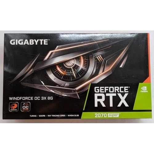 Купить Видеокарта Gigabyte GeForce RTX 2070 SUPER WindForce OC 3X 8192MB (GV-N207SWF3OC-8GD) (Восстановлено продавцом, 793232) с проверкой совместимости: обзор, характеристики, цена в Киеве, Днепре, Одессе, Харькове, Украине | интернет-магазин TELEMART.UA фото