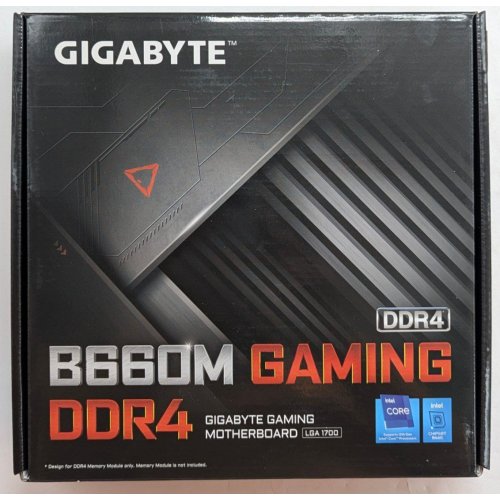 Купить Материнская плата Gigabyte B660M GAMING DDR4 (s1700, Intel B660) (Восстановлено продавцом, 793292) с проверкой совместимости: обзор, характеристики, цена в Киеве, Днепре, Одессе, Харькове, Украине | интернет-магазин TELEMART.UA фото