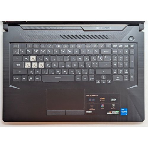 Купить Ноутбук Asus TUF Gaming F17 FX706HM-HX031 (90NR0743-M00630) (Восстановлено продавцом, 793309) - цена в Харькове, Киеве, Днепре, Одессе
в интернет-магазине Telemart фото