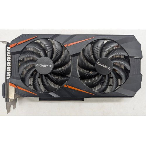 Відеокарта Gigabyte GeForce GTX 1060 WindForce 2X OC 6144MB (GV-N1060WF2OC-6GD) (Відновлено продавцем, 793449) купити з перевіркою сумісності: огляд, характеристики, ціна у Києві, Львові, Вінниці, Хмельницькому, Івано-Франківську, Україні | інтернет-магазин TELEMART.UA фото