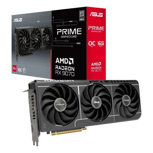Купить Видеокарта Asus PRIME Radeon RX 9070 EVO OC 16384MB (PRIME-RX9070-O16G-EVO) с проверкой совместимости: обзор, характеристики, цена в Киеве, Днепре, Одессе, Харькове, Украине | интернет-магазин TELEMART.UA фото