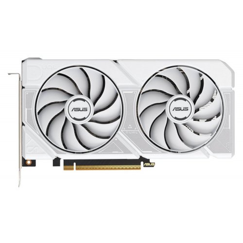 Відеокарта Asus Dual GeForce RTX 5060 OC White 8192MB (DUAL-RTX5060-O8G-WHITE) купити з перевіркою сумісності: огляд, характеристики, ціна у Києві, Львові, Вінниці, Хмельницькому, Івано-Франківську, Україні | інтернет-магазин TELEMART.UA фото