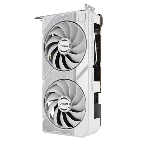 Відеокарта Asus Dual GeForce RTX 5060 OC White 8192MB (DUAL-RTX5060-O8G-WHITE) купити з перевіркою сумісності: огляд, характеристики, ціна у Києві, Львові, Вінниці, Хмельницькому, Івано-Франківську, Україні | інтернет-магазин TELEMART.UA фото