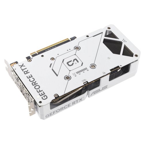 Відеокарта Asus Dual GeForce RTX 5060 OC White 8192MB (DUAL-RTX5060-O8G-WHITE) купити з перевіркою сумісності: огляд, характеристики, ціна у Києві, Львові, Вінниці, Хмельницькому, Івано-Франківську, Україні | інтернет-магазин TELEMART.UA фото