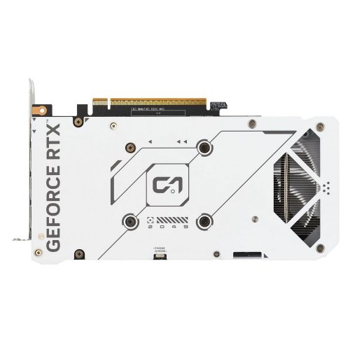 Відеокарта Asus Dual GeForce RTX 5060 OC White 8192MB (DUAL-RTX5060-O8G-WHITE) купити з перевіркою сумісності: огляд, характеристики, ціна у Києві, Львові, Вінниці, Хмельницькому, Івано-Франківську, Україні | інтернет-магазин TELEMART.UA фото