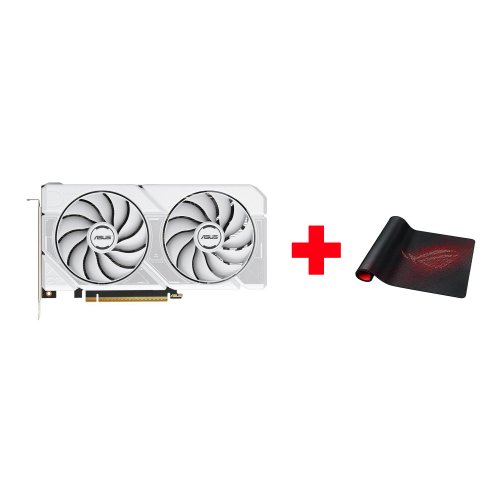 Фото Видеокарта Asus Dual GeForce RTX 5060 OC White 8192MB (DUAL-RTX5060-O8G-WHITE)