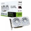 Фото Видеокарта Asus Dual GeForce RTX 5060 OC White 8192MB (DUAL-RTX5060-O8G-WHITE)