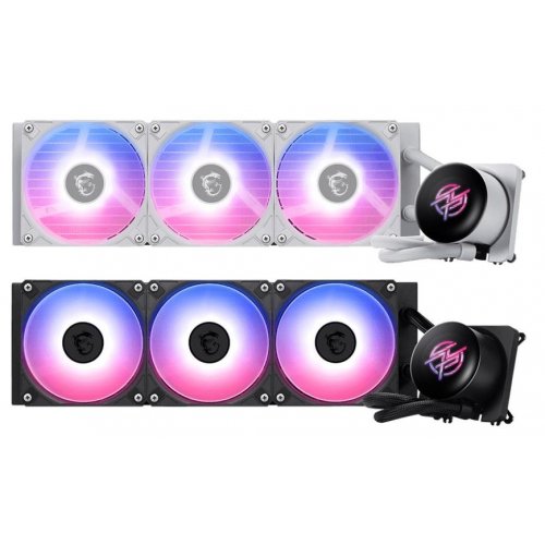 Готова СВО MSI MPG CORELIQUID P13 White купити з перевіркою сумісності: огляд, характеристики, ціна у Києві, Львові, Вінниці, Хмельницькому, Івано-Франківську, Україні | інтернет-магазин TELEMART.UA фото