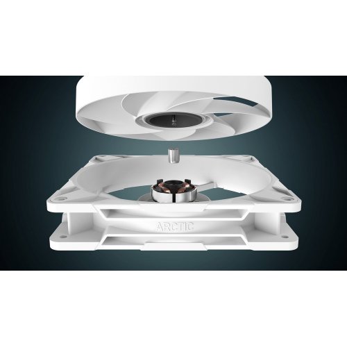 Кулер для корпуса Arctic P14 Pro PST (ACFAN00317A) White купити з перевіркою сумісності: огляд, характеристики, ціна у Києві, Львові, Вінниці, Хмельницькому, Івано-Франківську, Україні | інтернет-магазин TELEMART.UA фото