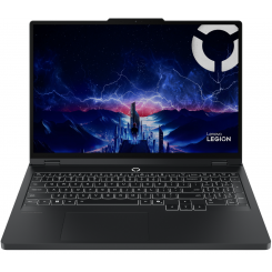 Ноутбук Lenovo Legion Pro 5 16IAX10 (83F30032RA) Eclipse Black / 16″ (2560x1600, OLED) / Intel Core Ultra 9 275HX (2.7-5.4 ГГц), 24 ядра / NVIDIA GeForce RTX 5060 / 32 ГБ (DDR5) / 1024 ГБ (SSD) / Без ОС