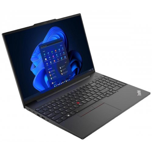 Купить Ноутбук Lenovo ThinkPad E16 G1 (21JQS9VD00) Graphite Black - цена в Харькове, Киеве, Днепре, Одессе
в интернет-магазине Telemart фото