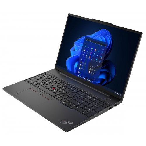 Купить Ноутбук Lenovo ThinkPad E16 G1 (21JQS9VD00) Graphite Black - цена в Харькове, Киеве, Днепре, Одессе
в интернет-магазине Telemart фото