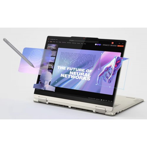 Купити Ноутбук Lenovo Yoga 7 2 in 1 14AKP10 (83JR007JRA) Seashell - ціна в Києві, Львові, Вінниці, Хмельницькому, Франківську, Україні | інтернет-магазин TELEMART.UA фото