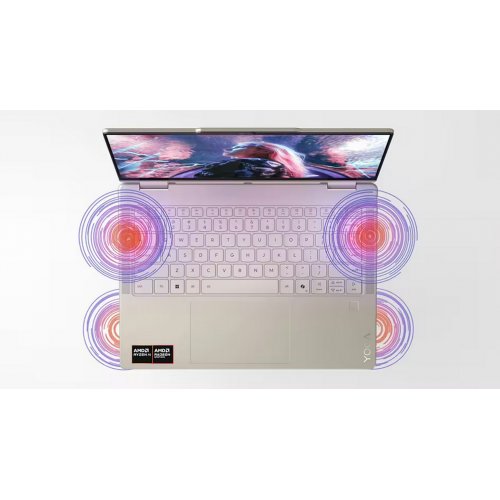 Купити Ноутбук Lenovo Yoga 7 2 in 1 14AKP10 (83JR007JRA) Seashell - ціна в Києві, Львові, Вінниці, Хмельницькому, Франківську, Україні | інтернет-магазин TELEMART.UA фото