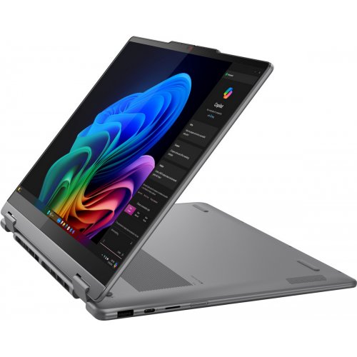 Купити Ноутбук Lenovo Yoga 7 2 in 1 14ILL10 (83JQ009WRA) Luna Grey - ціна в Києві, Львові, Вінниці, Хмельницькому, Франківську, Україні | інтернет-магазин TELEMART.UA фото