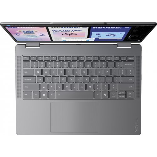 Купити Ноутбук Lenovo Yoga 7 2 in 1 14ILL10 (83JQ009WRA) Luna Grey - ціна в Києві, Львові, Вінниці, Хмельницькому, Франківську, Україні | інтернет-магазин TELEMART.UA фото