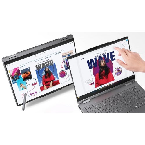 Купити Ноутбук Lenovo Yoga 7 2 in 1 14ILL10 (83JQ009WRA) Luna Grey - ціна в Києві, Львові, Вінниці, Хмельницькому, Франківську, Україні | інтернет-магазин TELEMART.UA фото