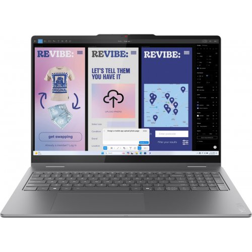 Купить Ноутбук Lenovo Yoga 7 2 in 1 16ILL10 (83JT002JRA) Luna Grey - цена в Харькове, Киеве, Днепре, Одессе
в интернет-магазине Telemart фото