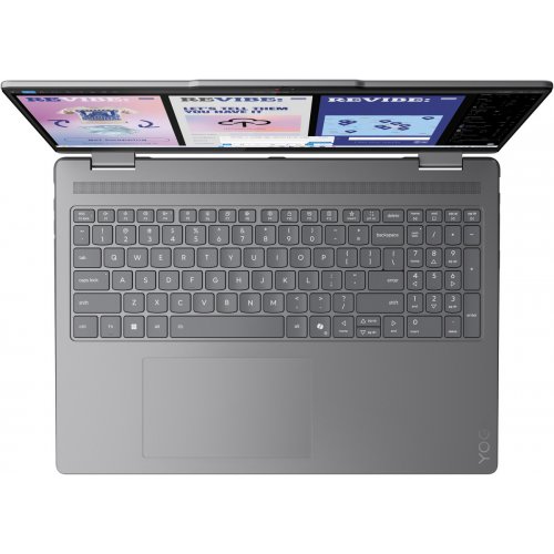 Купить Ноутбук Lenovo Yoga 7 2 in 1 16ILL10 (83JT002JRA) Luna Grey - цена в Харькове, Киеве, Днепре, Одессе
в интернет-магазине Telemart фото