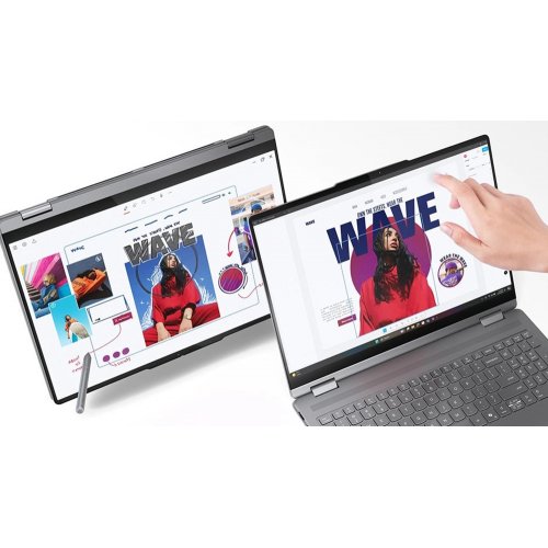 Купить Ноутбук Lenovo Yoga 7 2 in 1 16ILL10 (83JT002JRA) Luna Grey - цена в Харькове, Киеве, Днепре, Одессе
в интернет-магазине Telemart фото
