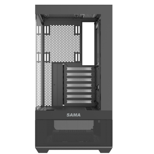 Корпус SAMA V40E без БП (V40E-BKAD00X1-RU) Black купить в Украине: Киев, Днепр, Харьков, Одесса  | Проверка совместимости, низкая цена, отзывы, характеристики от TELEMART фото