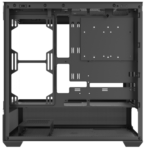 Корпус SAMA V40E без БП (V40E-BKAD00X1-RU) Black купить в Украине: Киев, Днепр, Харьков, Одесса  | Проверка совместимости, низкая цена, отзывы, характеристики от TELEMART фото
