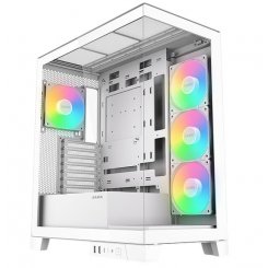 Корпус SAMA V50 без БП (V50-WHADA4X1-GL) White