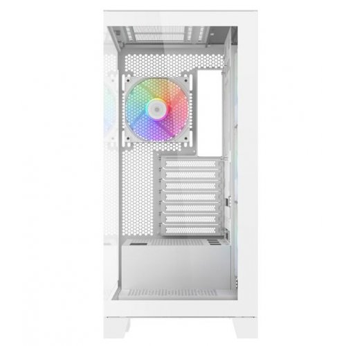 Купить Корпус SAMA V50 без БП (V50-WHADA4X1-GL) White с проверкой совместимости: обзор, характеристики, цена в Киеве, Днепре, Одессе, Харькове, Украине | интернет-магазин TELEMART.UA фото