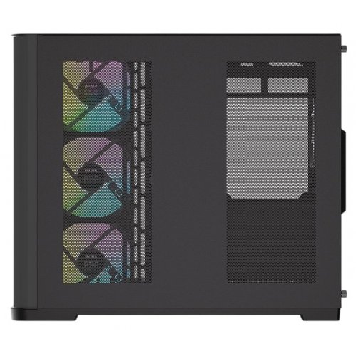 Корпус SAMA V60 без БЖ (V60-BKADA7X1-GL) Black купити з перевіркою сумісності: огляд, характеристики, ціна у Києві, Львові, Вінниці, Хмельницькому, Івано-Франківську, Україні | інтернет-магазин TELEMART.UA фото