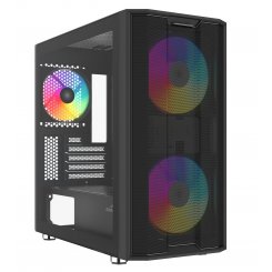 Корпус SAMA S30 без БП (S30-BKMPA3X1-GL) Black