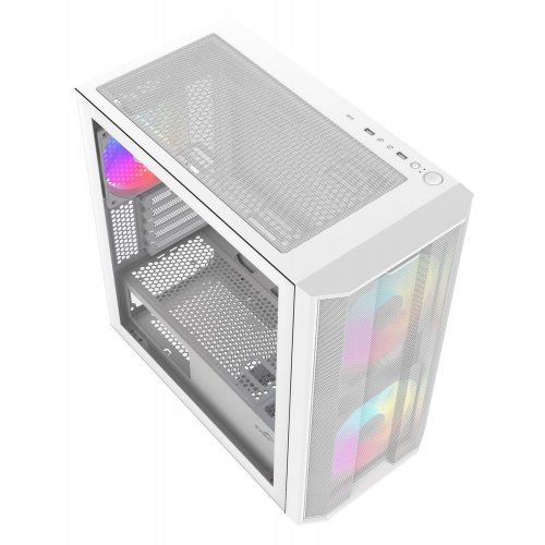 Корпус SAMA S30 без БП (S30-WHMPA3X1-GL) White купить в Украине: Киев, Днепр, Харьков, Одесса  | Проверка совместимости, низкая цена, отзывы, характеристики от TELEMART фото