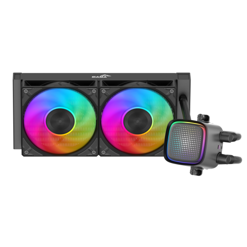 Готова СВО SAMA L50 240 (L50-BKWAYX02-G) Black купити з перевіркою сумісності: огляд, характеристики, ціна у Києві, Львові, Вінниці, Хмельницькому, Івано-Франківську, Україні | інтернет-магазин TELEMART.UA фото