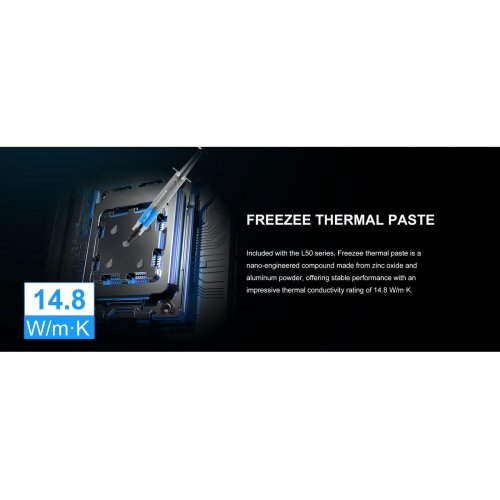 Готова СВО SAMA L50 360 (L50-BKWAYX03-G) Black купити з перевіркою сумісності: огляд, характеристики, ціна у Києві, Львові, Вінниці, Хмельницькому, Івано-Франківську, Україні | інтернет-магазин TELEMART.UA фото