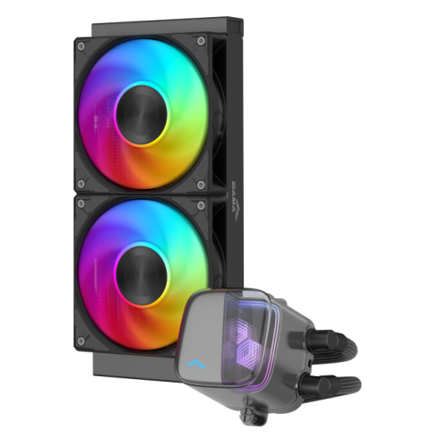Готова СВО SAMA L70 240 (L70-BKWAYX02-G) Black купити з перевіркою сумісності: огляд, характеристики, ціна у Києві, Львові, Вінниці, Хмельницькому, Івано-Франківську, Україні | інтернет-магазин TELEMART.UA фото