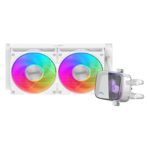 Готова СВО SAMA L70 240 (L70-WHWAYX02-G) White купити з перевіркою сумісності: огляд, характеристики, ціна у Києві, Львові, Вінниці, Хмельницькому, Івано-Франківську, Україні | інтернет-магазин TELEMART.UA фото