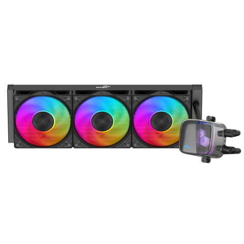 Готова СВО SAMA L70 360 (L70-BKWAYX03-G) Black купити з перевіркою сумісності: огляд, характеристики, ціна у Києві, Львові, Вінниці, Хмельницькому, Івано-Франківську, Україні | інтернет-магазин TELEMART.UA фото