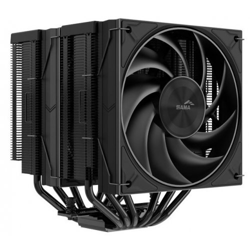 Купить Кулер SAMA A60 (A60-BKWNNXOX-G) Black с проверкой совместимости: обзор, характеристики, цена в Киеве, Днепре, Одессе, Харькове, Украине | интернет-магазин TELEMART.UA фото