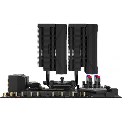 Купить Кулер SAMA A60 (A60-BKWNNXOX-G) Black с проверкой совместимости: обзор, характеристики, цена в Киеве, Днепре, Одессе, Харькове, Украине | интернет-магазин TELEMART.UA фото