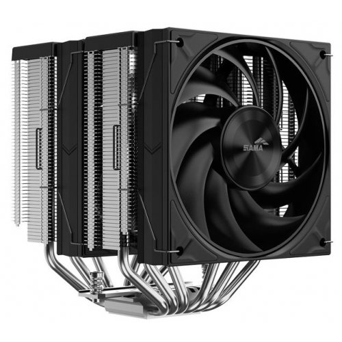 Купить Кулер SAMA A60E (A60-XXWNNXOX-G) Black/Silver с проверкой совместимости: обзор, характеристики, цена в Киеве, Днепре, Одессе, Харькове, Украине | интернет-магазин TELEMART.UA фото