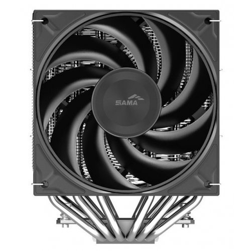 Купить Кулер SAMA A60E (A60-XXWNNXOX-G) Black/Silver с проверкой совместимости: обзор, характеристики, цена в Киеве, Днепре, Одессе, Харькове, Украине | интернет-магазин TELEMART.UA фото