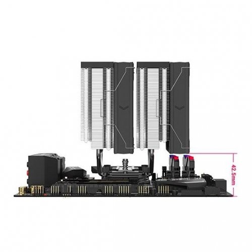 Купить Кулер SAMA A60E (A60-XXWNNXOX-G) Black/Silver с проверкой совместимости: обзор, характеристики, цена в Киеве, Днепре, Одессе, Харькове, Украине | интернет-магазин TELEMART.UA фото
