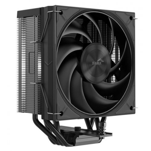Купить Кулер SAMA A40 (A40-BKWNNXOX-G) Black с проверкой совместимости: обзор, характеристики, цена в Киеве, Днепре, Одессе, Харькове, Украине | интернет-магазин TELEMART.UA фото