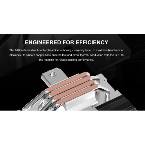 Купить Кулер SAMA A40E (A40-XXWNNXOX-G) Black/Silver с проверкой совместимости: обзор, характеристики, цена в Киеве, Днепре, Одессе, Харькове, Украине | интернет-магазин TELEMART.UA фото