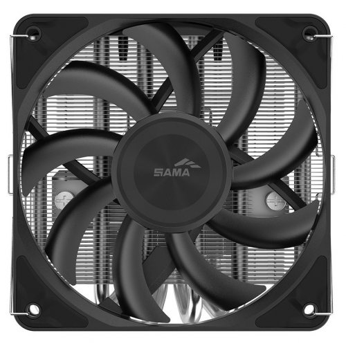 Кулер SAMA U60 (U60-BKWNYXOX-G) Black купити в Україні: Київ, Львів, Хмельницький, Тернопіль, Івано-Франківськ | Перевірка сумісності, низька ціна, відгуки, характеристики від TELEMART фото